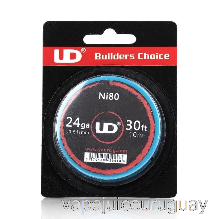 Cable Resistencia Ud Youde Ga 24 - Nicromo 80 Vape Uruguay